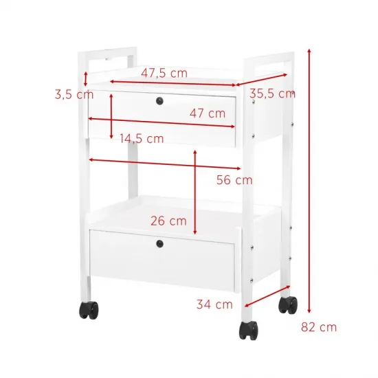 Kozmetički stolić tip 1019 — slika 3