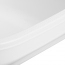 White pedicure tray Simple White pedicure tray Simple