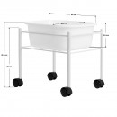 White pedicure tray Simple White pedicure tray Simple