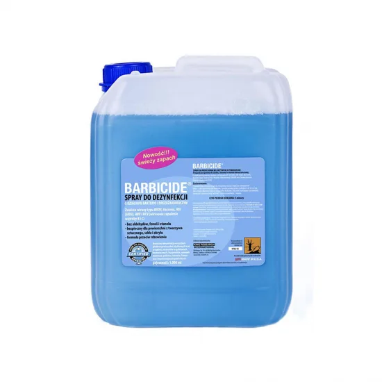 Barbicidni sprej za dezinfekciju svih površina, mirisni - punjenje 5l
