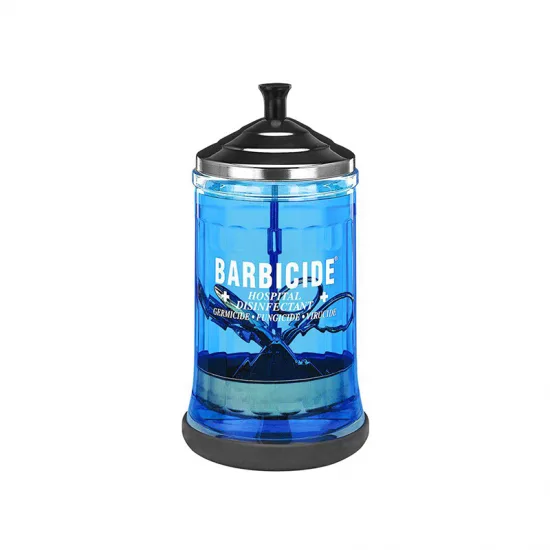 Staklena posuda za barbicid za dezinfekciju 750 ml