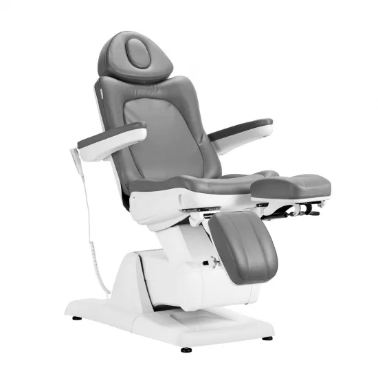 Električna kozmetička stolica azzurro 870s pedi 3 strong siva — slika 3