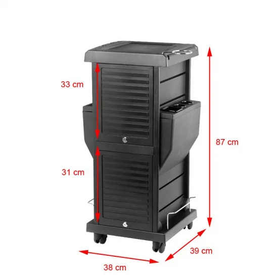 Gabbiano frizerski asistent 100c crni — slika 4