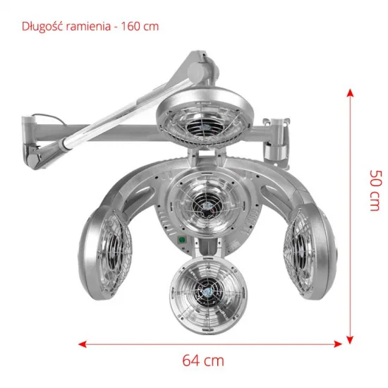 Gabbiano infrazon viseća lampa gd-505w srebrna — slika 2