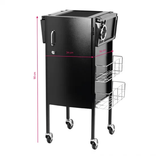 Gabbiano frizerski pomoćnik deluxe 500 crni — slika 9