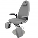 Hydraulic podiatry chair azzurro 713a gray