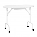Sklopivi stol 4031 bijeli + torba