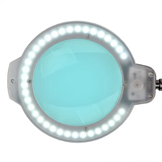 LED povećalna lampa Moonlight 8013/6" crna za stol — slika 5