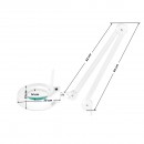 S4 LED svjetiljka za povećalo + stativ S4 LED svjetiljka za povećalo + stativ