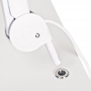 Inox tube magnifier lamp holder