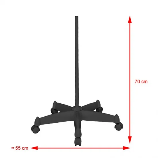 Moonlight 8013/6" crna LED svjetiljka s povećalom i stativom — slika 6