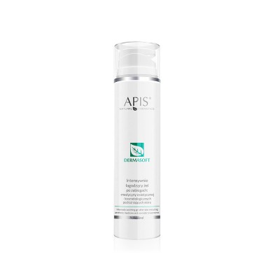 Apis dermasoft intensely soothing gel after skin irritating treatments 200ml Apis dermasoft intensely soothing gel after skin irritating treatments 200ml