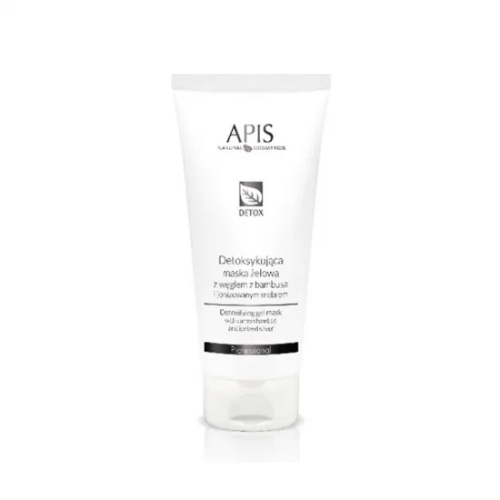 Apis detoksikacijska gel maska s bambusovim ugljenom i ioniziranim srebrom 200 ml