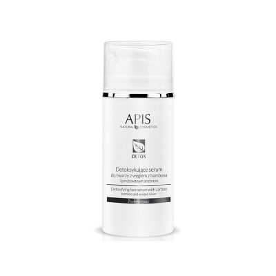 Apis detoksikacijski serum za lice s bambusovim ugljenom i ioniziranim srebrom 100 ml