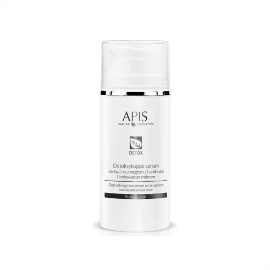 Apis detoksikacijski serum za lice s bambusovim ugljenom i ioniziranim srebrom 100 ml