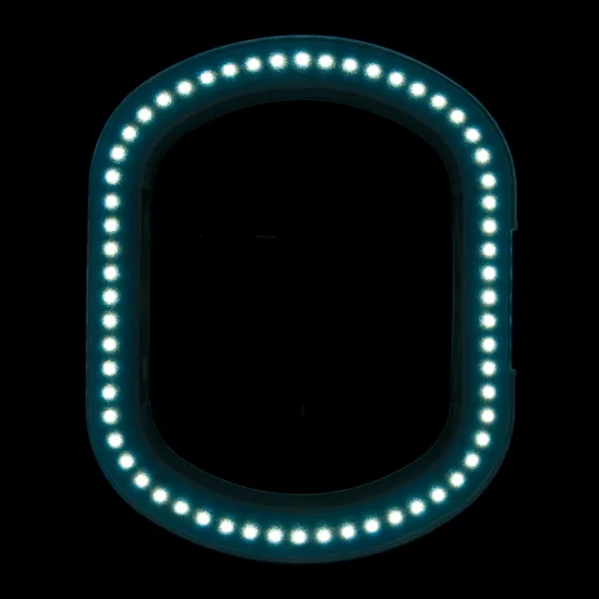Elegante 6028 60 LED 5d LED svjetiljka s povećalom za regulirani intenzitet svjetla — slika 3