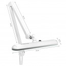 Elegant LED workshop lamp 801st standard white vise Elegant LED workshop lamp 801st standard white vise