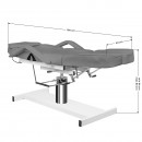Cosmetic chair hyd. a 210c pedi gray Cosmetic chair hyd. a 210c pedi gray