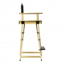 Make-up Chair Aluminum Gold
