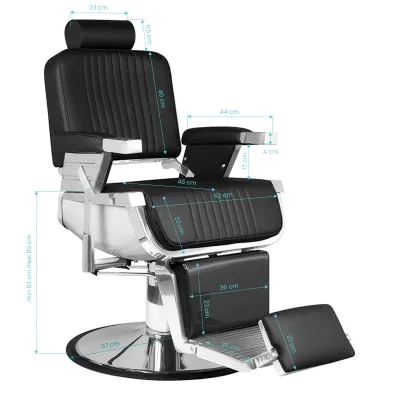 Hair system royal x crna brijačka stolica
