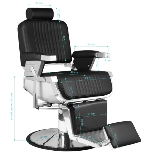 Hair system royal x crna brijačka stolica