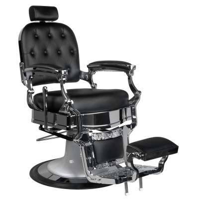 Gabbiano Ernesto barber chair in black