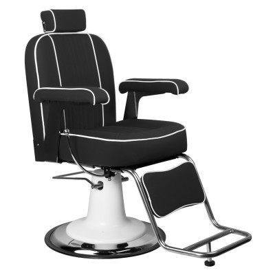 Gabbiano amadeo black barber chair