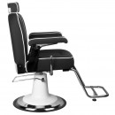Gabbiano amadeo black barber chair