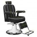 Gabbiano amadeo black barber chair