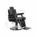 Gabbiano barber chair paulo black Gabbiano barber chair paulo black