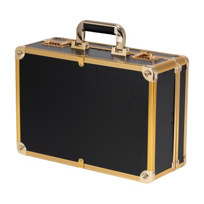 Barber case golden black Barber case golden black