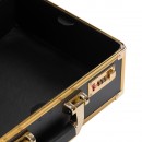 Barber case golden black