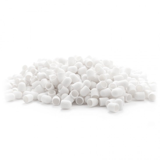 Exo Abrasive cap 10mm / 150 500 pcs hard cap white