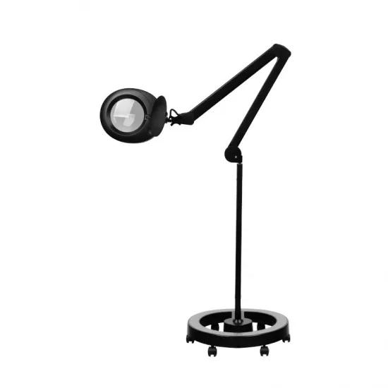 Elegantna 6025 60 LED SMD 5D crna lupa sa stativom