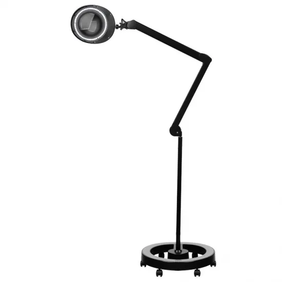 Elegantna 6025 60 LED SMD 5D crna lupa sa stativom — slika 6