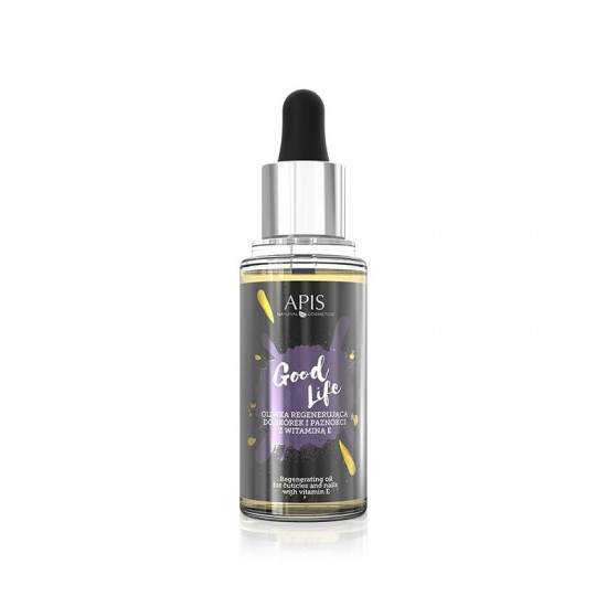 Apis good life regenerirajuće ulje za zanoktice i nokte s vitaminom E, 30 ml Apis good life regenerirajuće ulje za zanoktice i nokte s vitaminom E, 30 ml