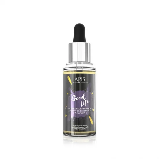 Apis good life regenerirajuće ulje za zanoktice i nokte s vitaminom E, 30 ml
