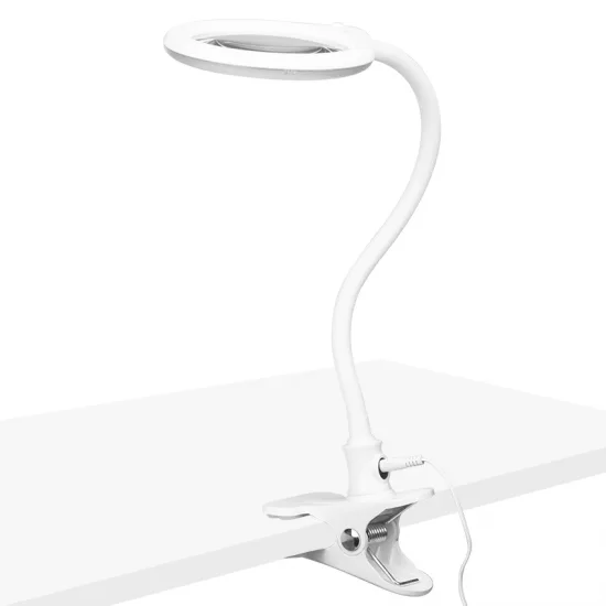 Elegantna 2014-2r 30 LED lampa za lupu SMD 5D sa stalkom i kopčom za stol — slika 3