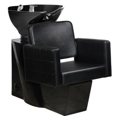 Gabbiano wash unit ankara black / black bowl