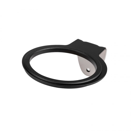 Wall-mounted hair dryer holder q97 black Wall-mounted hair dryer holder q97 black