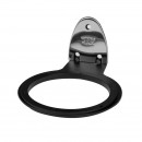 Wall-mounted hair dryer holder q97 black Wall-mounted hair dryer holder q97 black
