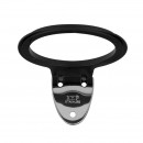 Wall-mounted hair dryer holder q97 black Wall-mounted hair dryer holder q97 black