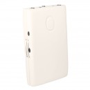 Folding massage table, aluminum comfort, 3-section cream Folding massage table, aluminum comfort, 3-section cream