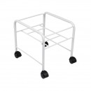 Simple pedicure tray with white wheels