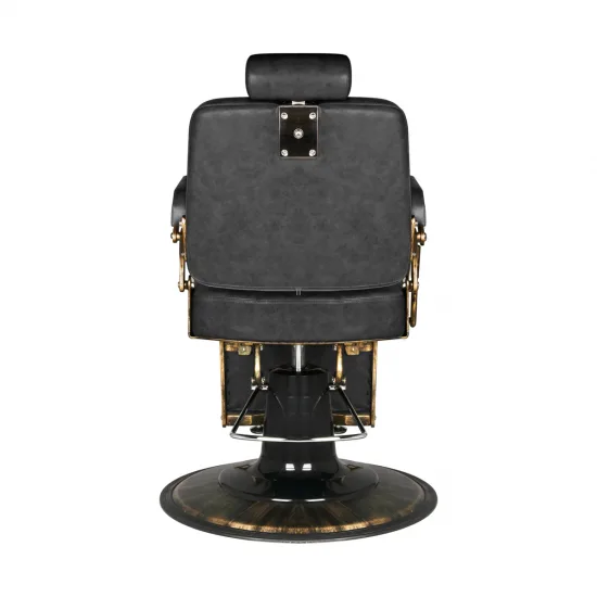 Gabbiano brijačka stolica Boss HD Old Leather crna — slika 5