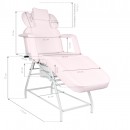 Ivette eyelash treatment chair pink