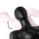 Ivette eyelash treatment chair pink