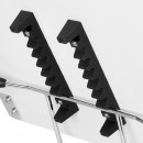 SILLON COSMETIC CHAIR WITH CUVETTES WHITE