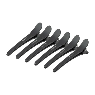 Stezaljke za kosu e-17 10 kom 10,5 cm crne