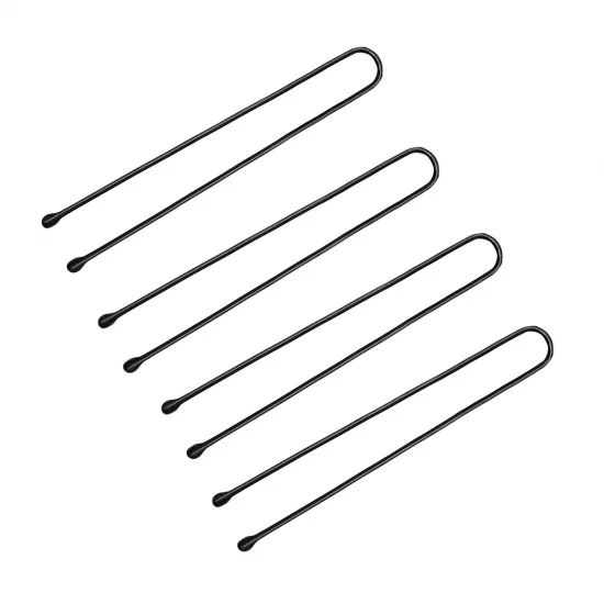 Frizerske punđe za kosu e-63 150 kom 4,9 cm crne